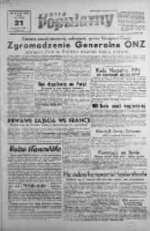 Kurier Popularny. Organ Polskiej Partii Socjalistycznej 1948, III, Nr 261