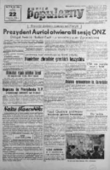 Kurier Popularny. Organ Polskiej Partii Socjalistycznej 1948, III, Nr 262