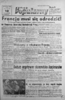 Kurier Popularny. Organ Polskiej Partii Socjalistycznej 1948, IV, Nr 282