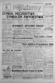 Kurier Popularny. Organ Polskiej Partii Socjalistycznej 1948, IV, Nr 302