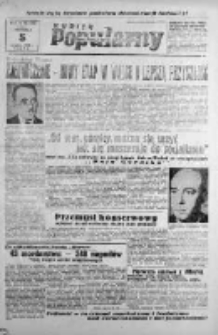 Kurier Popularny. Organ Polskiej Partii Socjalistycznej 1948, IV, Nr 335