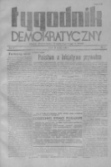 Tygodnik Demokratyczny. Organ Stronnictwa Demokratycznego w Łodzi, 1946, R. II, Nr 11