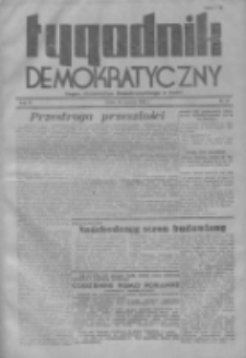 Tygodnik Demokratyczny. Organ Stronnictwa Demokratycznego w Łodzi, 1946, R. II, Nr 13