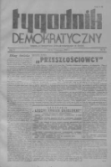 Tygodnik Demokratyczny. Organ Stronnictwa Demokratycznego w Łodzi, 1946, R. II, Nr 15