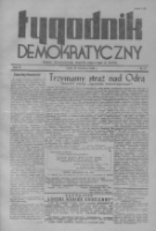 Tygodnik Demokratyczny. Organ Stronnictwa Demokratycznego w Łodzi, 1946, R. II, Nr 17