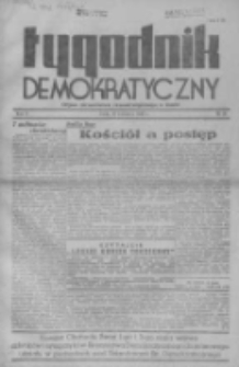 Tygodnik Demokratyczny. Organ Stronnictwa Demokratycznego w Łodzi, 1946, R. II, Nr 18