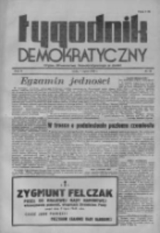 Tygodnik Demokratyczny. Organ Stronnictwa Demokratycznego w Łodzi, 1946, R. II, Nr 28