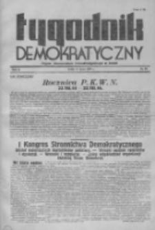 Tygodnik Demokratyczny. Organ Stronnictwa Demokratycznego w Łodzi, 1946, R. II, Nr 30