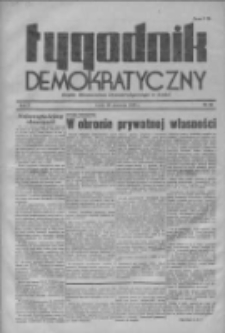 Tygodnik Demokratyczny. Organ Stronnictwa Demokratycznego w Łodzi, 1946, R. II, Nr 35