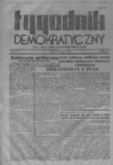 Tygodnik Demokratyczny. Organ Stronnictwa Demokratycznego w Łodzi, 1946, R. II, Nr 38-39