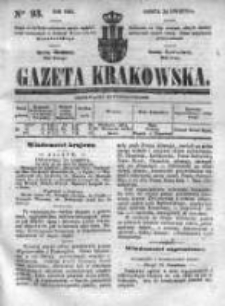 Gazeta Krakowska, 1841, Nr 93