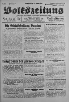 Volkszeitung 29 styczeń 1938 nr 28