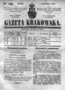Gazeta Krakowska, 1841, Nr 146