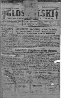 Głos Polski : dziennik polityczny, społeczny i literacki 1 kwiecień 1927 nr 90