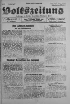 Volkszeitung 31 styczeń 1938 nr 30