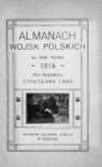 Almanach Wojsk Polskich na rok pański 1916