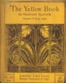 The Yellow Book : an illustrated quarterly. Vol. 10