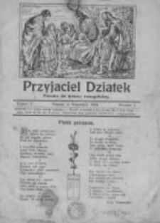 Przyjaciel Dziatek. Pisemko dla dziatwy ewangelickiej. 1924. Nr 11