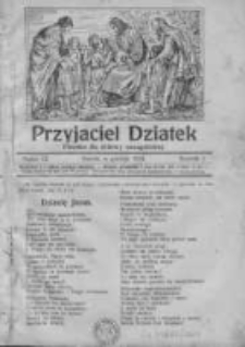 Przyjaciel Dziatek. Pisemko dla dziatwy ewangelickiej. 1924. Nr 12