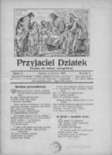 Przyjaciel Dziatek. Pisemko dla dziatwy ewangelickiej. 1927. Nr 4