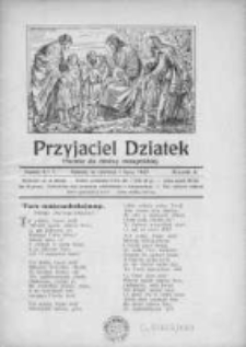 Przyjaciel Dziatek. Pisemko dla dziatwy ewangelickiej. 1927. Nr 6-7