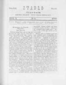 Stadło. Tygodnik rzeczom polskim i słowiańskim poświęcony. 1849. Nr 8