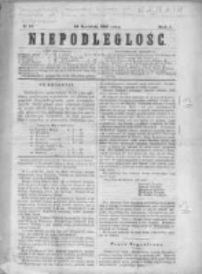 Niepodległość. R. 1. 1866/1867, nr 27