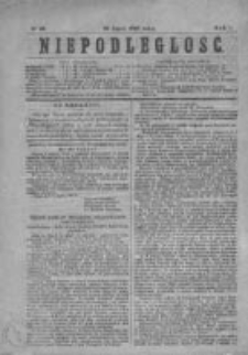Niepodległość. R. 1. 1866/1867, nr 34