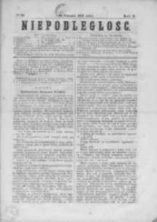Niepodległość. R. 2. 1867/1868, nr 39