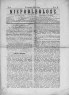 Niepodległość. R. 2. 1867/1868, nr 51