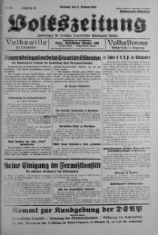 Volkszeitung 2 luty 1938 nr 32