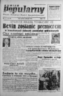 Kurier Popularny. Organ Polskiej Partii Socjalistycznej 1947, IV, Nr 268