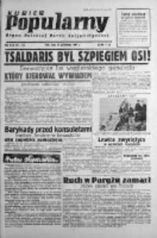 Kurier Popularny. Organ Polskiej Partii Socjalistycznej 1947, IV, Nr 281