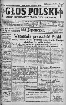 Głos Polski : dziennik polityczny, społeczny i literacki 13 kwiecień 1927 nr 102