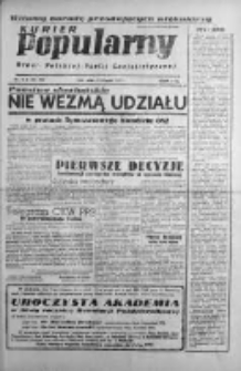 Kurier Popularny. Organ Polskiej Partii Socjalistycznej 1947, IV, Nr 304