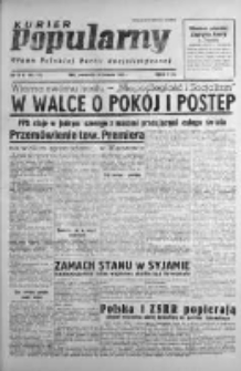 Kurier Popularny. Organ Polskiej Partii Socjalistycznej 1947, IV, Nr 306