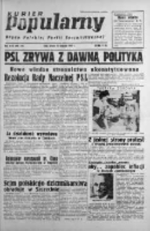 Kurier Popularny. Organ Polskiej Partii Socjalistycznej 1947, IV, Nr 314