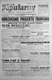 Kurier Popularny. Organ Polskiej Partii Socjalistycznej 1947, IV, Nr 315