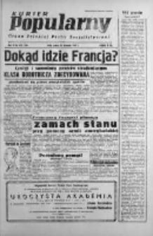 Kurier Popularny. Organ Polskiej Partii Socjalistycznej 1947, IV, Nr 318