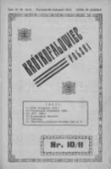 Krótkofalowiec Polski. 1932. Nr 10-11