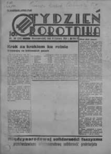 Tydzień Robotnika 17 czerwiec R. 2. 1934 nr 38