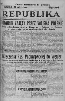 Ilustrowana Republika 10 październik 1938 nr 278