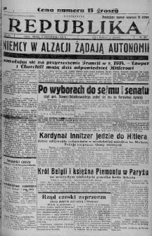 Ilustrowana Republika 12 październik 1938 nr 280