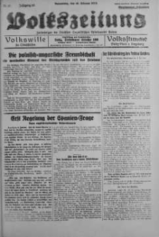 Volkszeitung 10 luty 1938 nr 40