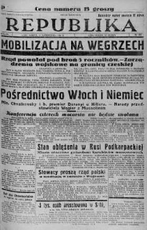 Ilustrowana Republika 15 październik 1938 nr 283