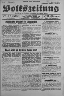 Volkszeitung 12 luty 1938 nr 42