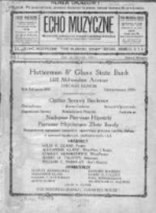Echo Muzyczne. Miesięcznik poświęcony muzyce kościelnej i świeckiej oraz zespołom muzycznym i teatralnym.1924. Nr 1