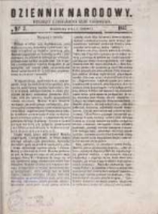 Dziennik Narodowy 1863, Nr 3