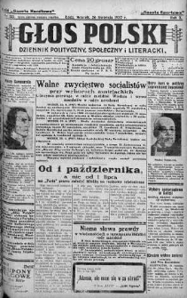 Głos Polski : dziennik polityczny, społeczny i literacki 26 kwiecień 1927 nr 113