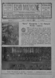 Echo Muzyczne. Miesięcznik poświęcony muzyce kościelnej i świeckiej oraz zespołom muzycznym i teatralnym.1929. Nr 2